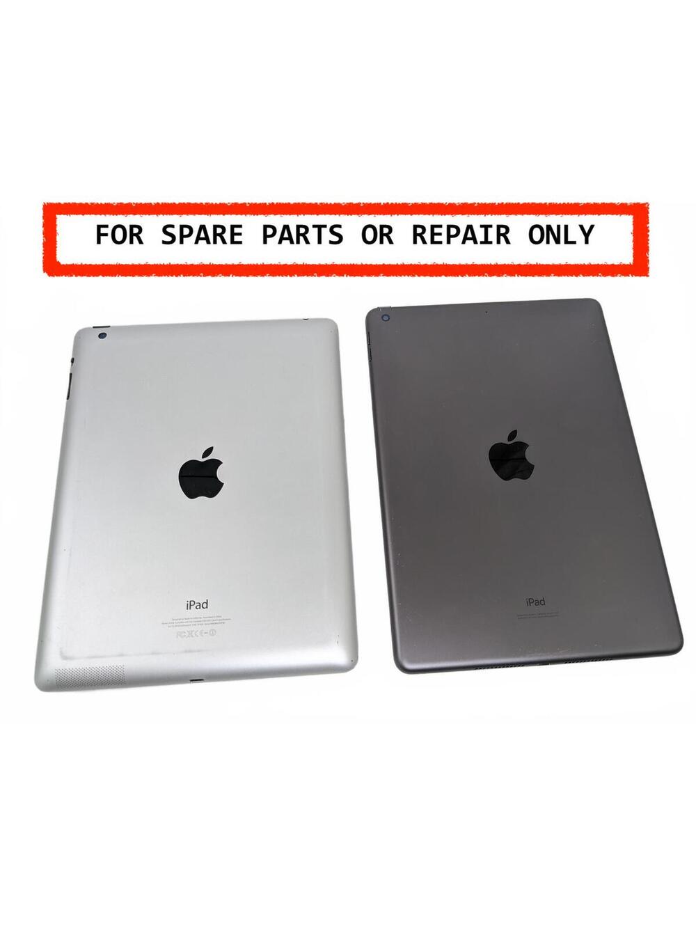 (FOR PARTS REPAIR) Apple iPad Lot of 2 Tablet China | 8th 4th A1458 A2270 Bundle